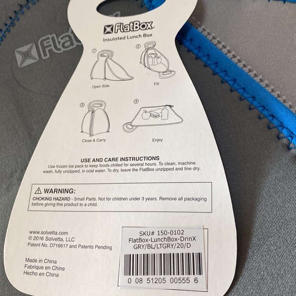 Flat box lunch box - Picture 3 of 3